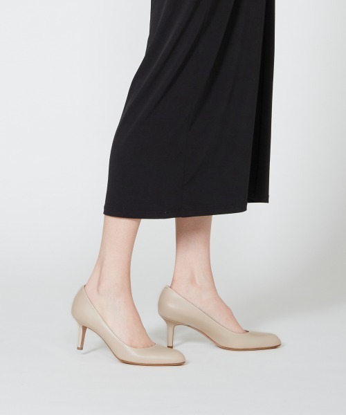 ペリーコ メトロ アーモンドトゥ スムースパンプス 37 PELLICO