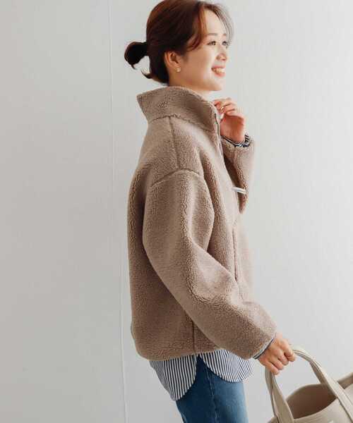 URBAN RESEARCH DOORS（アーバンリサーチドアーズ）の「ボアハーフZIP