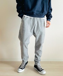 BEATJIVE（ビートジャイブ）の「ウール調 サルエルパンツ ツイード テーパード ジョガーパンツ イージーパンツ メンズ（その他パンツ）」