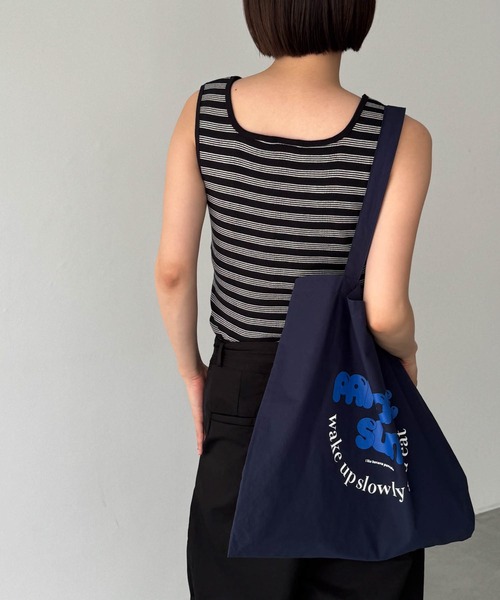 CANAL JEAN(キャナルジーン)の「Miller カップ付スクエアタンクトップ(タンクトップ・レディース・ブラウン系その他/ネイビー系/ブラック系その他・ONE SIZE)」の6枚目の写真