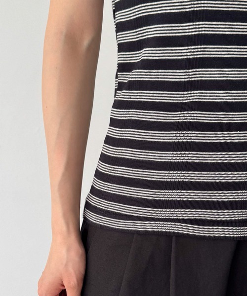 CANAL JEAN(キャナルジーン)の「Miller カップ付スクエアタンクトップ(タンクトップ・レディース・ブラウン系その他/ネイビー系/ブラック系その他・ONE SIZE)」の18枚目の写真