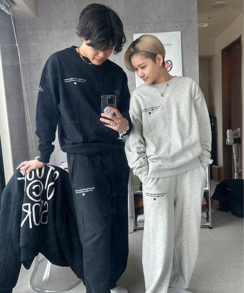 letter sweat pants / レタースウェットパンツ（スウェット