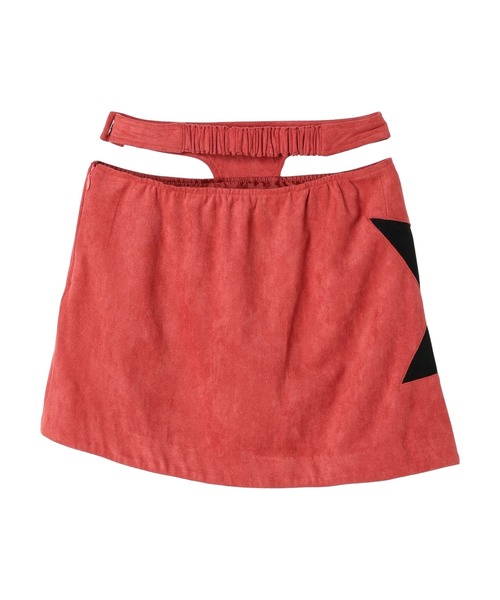 DURAS（デュラス）の「Star designed skirt（スカート・レディース・レッド/ブラック・S/M）」の4枚目の写真