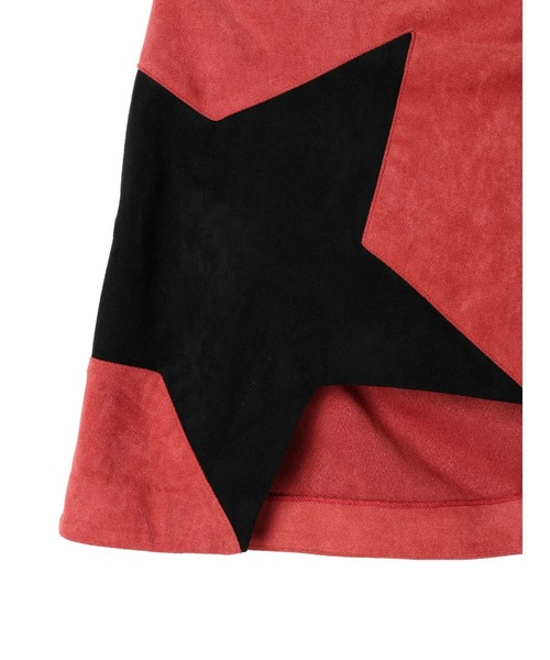 DURAS（デュラス）の「Star designed skirt（スカート・レディース・レッド/ブラック・S/M）」の7枚目の写真