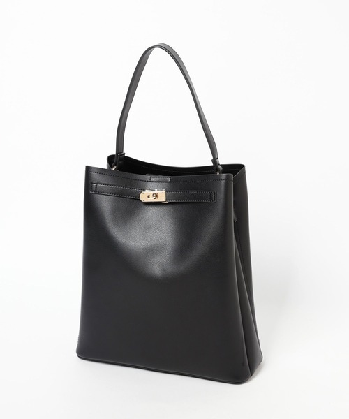 Andemiu（アンデミュウ）の「【ブラウンWEB限定】パーテーションタテガタBAG995270（トートバッグ・レディース・ライトグレー/ブラウン/ブラック・FREE）」の17枚目の写真