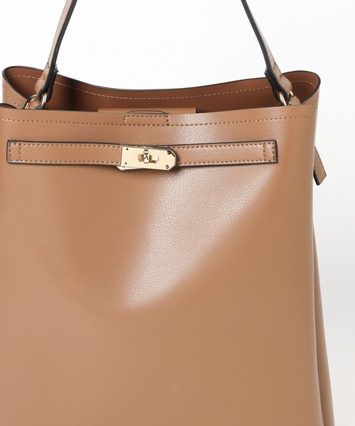 Andemiu（アンデミュウ）の「【ブラウンWEB限定】パーテーションタテガタBAG995270（トートバッグ・レディース・ライトグレー/ブラウン/ブラック・FREE）」の9枚目の写真