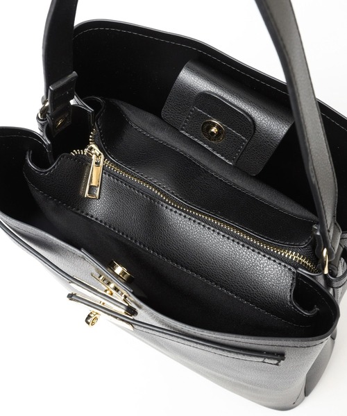 Andemiu（アンデミュウ）の「【ブラウンWEB限定】パーテーションタテガタBAG995270（トートバッグ・レディース・ライトグレー/ブラウン/ブラック・FREE）」の10枚目の写真