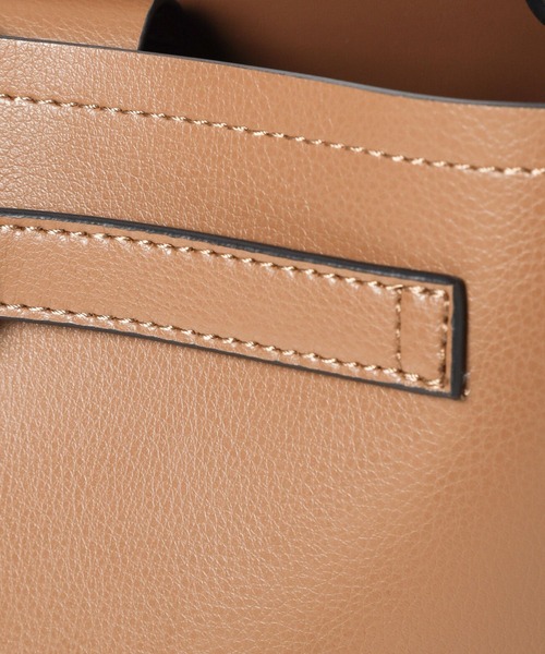Andemiu（アンデミュウ）の「【ブラウンWEB限定】パーテーションタテガタBAG995270（トートバッグ・レディース・ライトグレー/ブラウン/ブラック・FREE）」の7枚目の写真