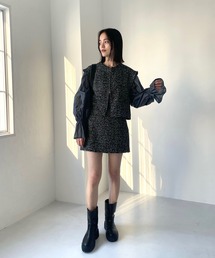 mystic | 【森川企画】ツィードベストスカパンSET(アンサンブル)