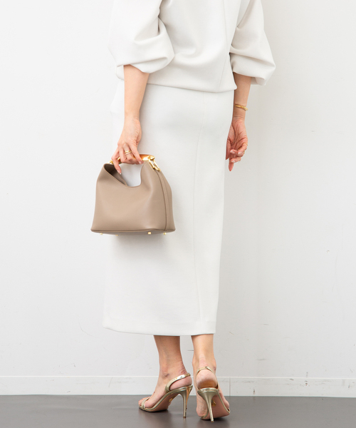 Deuxieme Classe（ドゥーズィエムクラス）の「追加dumble fit タイトスカート（スカート・レディース・ブラック/ホワイト・36/38）」の20枚目の写真