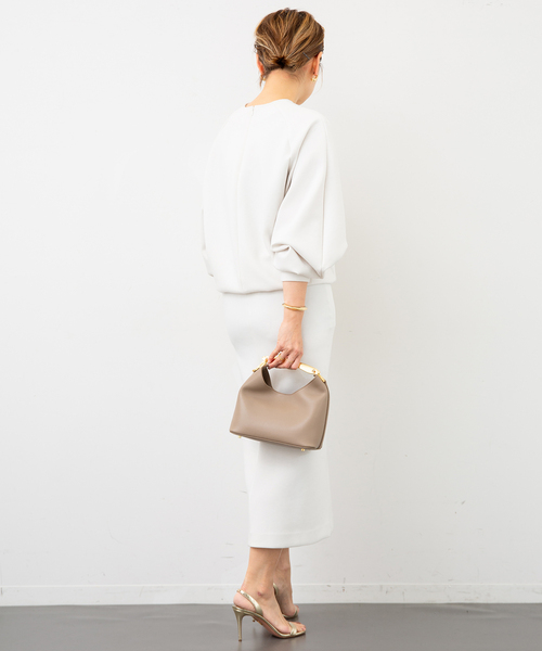 Deuxieme Classe（ドゥーズィエムクラス）の「追加dumble fit タイトスカート（スカート・レディース・ブラック/ホワイト・36/38）」の17枚目の写真