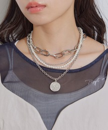 VIS | チェーンレイヤードコインネックレス(ネックレス)