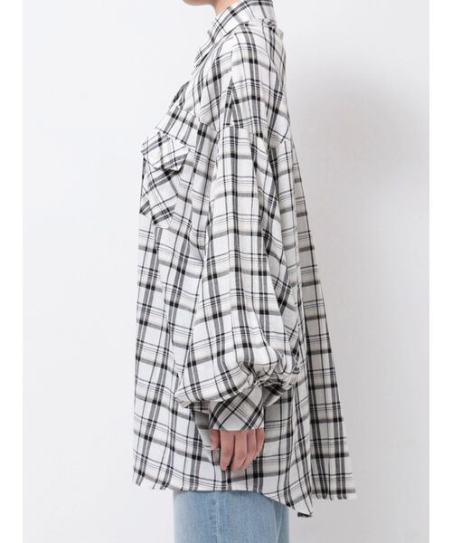 シャツ/ブラウス(長袖/七分) GYDA - Juemi  Mosque shirt セール】BIG checkシャツ（シャツ/ブラウス）｜GYDA（ジェイダ