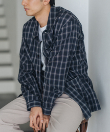 EDIFICE | シアサッカー シャツカバーオール(その他アウター)