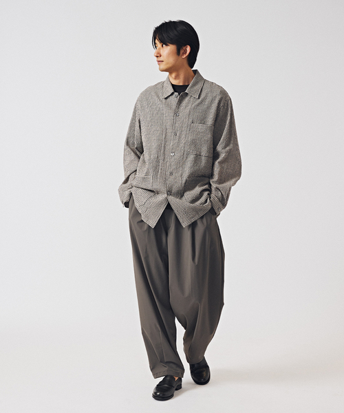 EDIFICE（エディフィス）の「シアサッカー シャツカバーオール（その他アウター・メンズ・ブラック系その他/ベージュ・MEDIUM/LARGE）」の20枚目の写真