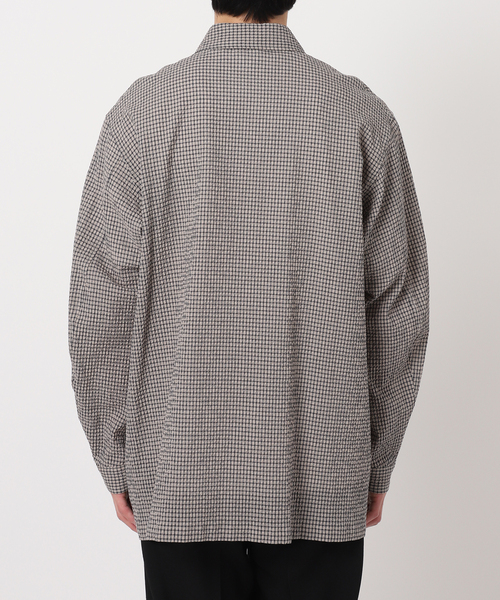 EDIFICE（エディフィス）の「シアサッカー シャツカバーオール（その他アウター・メンズ・ブラック系その他/ベージュ・MEDIUM/LARGE）」の21枚目の写真