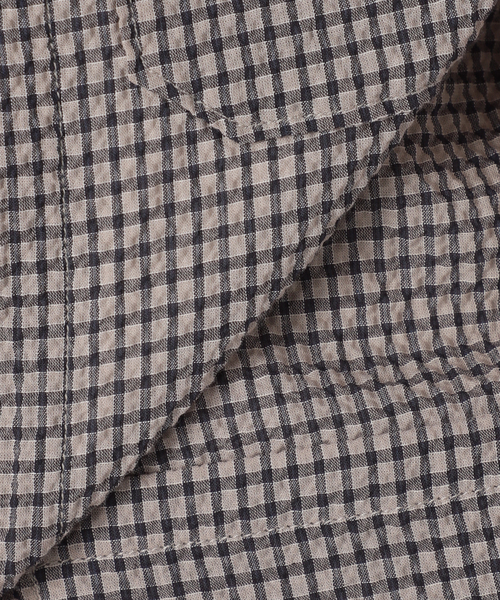 EDIFICE（エディフィス）の「シアサッカー シャツカバーオール（その他アウター・メンズ・ブラック系その他/ベージュ・MEDIUM/LARGE）」の11枚目の写真