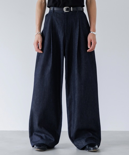 Wide balloon denim / ワイドバルーンデニム（デニムパンツ
