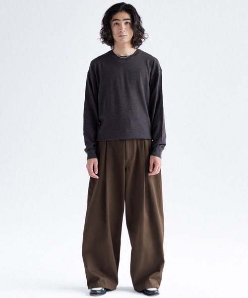 バルーンデニムパンツ　ブラック　Sサイズ 身長170から175の人におすすめ！ Wide balloon denim / ワイドバルーンデニム（デニムパンツ）｜SINSS