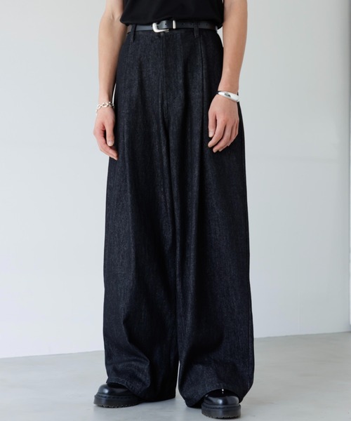 Wide balloon denim / ワイドバルーンデニム（デニムパンツ）｜SINSS