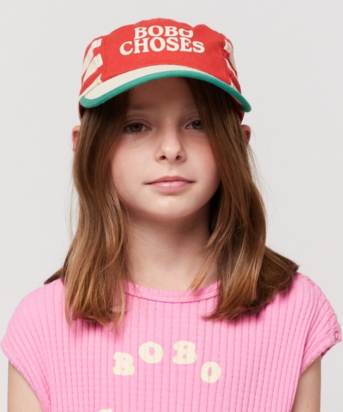 BOBO CHOSES（ボボショーズ）の「Bobo Choses Red Stripes cap