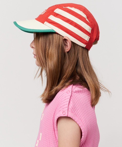 BOBO CHOSES（ボボショーズ）の「Bobo Choses Red Stripes cap