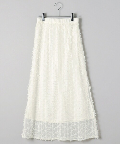 FREAK'S STORE(フリークスストア)の「リボン チュールスカート(スカート・レディース・ブラック/オフホワイト・フリ-)」の16枚目の写真