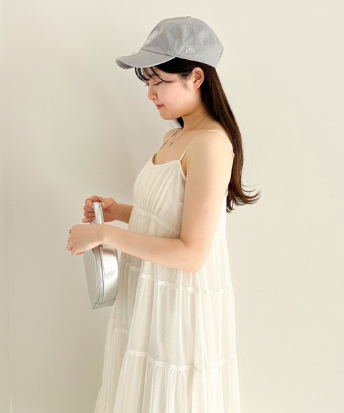 Heather（ヘザー）の「チュールレイヤードキャミワンピース　109064（ワンピース・レディース・オフホワイト/グレー/ブラック/ブラック系その他・FREE）」の6枚目の写真