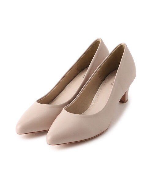 grove（グローブ）の「◆軽量ソールヒールパンプス【消臭加工】（パンプス・レディース・ブラック/サンドベージュ・M/L/S）」の3枚目の写真