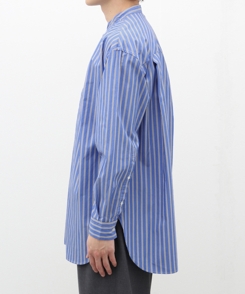 EDIFICE(エディフィス)の「【:colon / コロン】CSH-1 CTN Multi Stripe SH(シャツ/ブラウス・メンズ・ブルー系その他/アーミー・3/1/5)」の5枚目の写真