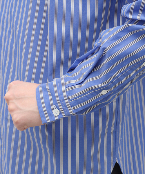 EDIFICE(エディフィス)の「【:colon / コロン】CSH-1 CTN Multi Stripe SH(シャツ/ブラウス・メンズ・ブルー系その他/アーミー・3/1/5)」の10枚目の写真