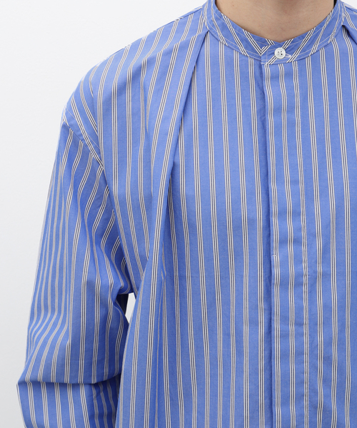 EDIFICE(エディフィス)の「【:colon / コロン】CSH-1 CTN Multi Stripe SH(シャツ/ブラウス・メンズ・ブルー系その他/アーミー・3/1/5)」の12枚目の写真