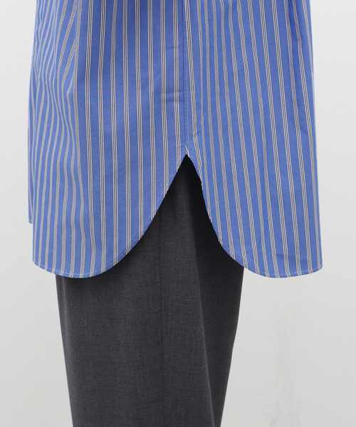 EDIFICE(エディフィス)の「【:colon / コロン】CSH-1 CTN Multi Stripe SH(シャツ/ブラウス・メンズ・ブルー系その他/アーミー・3/1/5)」の14枚目の写真