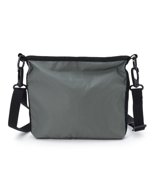 DANTON（ダントン）の「◆DANTON（ダントン）〈CHARTRES〉ナイロンショルダーポーチバッグ（ショルダーバッグ・レディース・チャコール/ブラック系/モスグリーン系・00）」の6枚目の写真