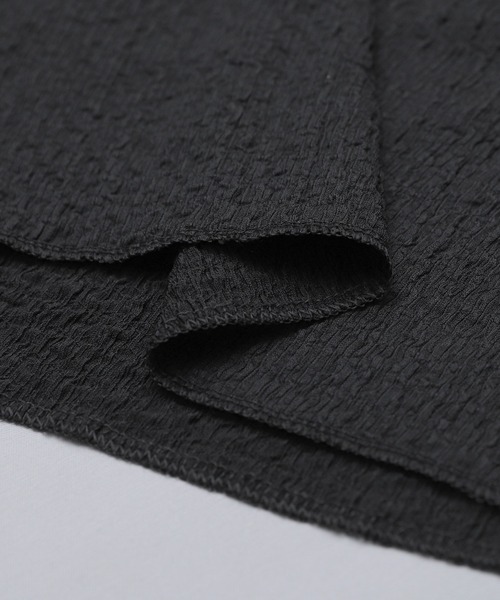 reca(レカ)の「カットシャーリングデザインTシャツ(Tシャツ/カットソー・レディース・ブラック/ホワイト/グリーン/ラベンダー/ブラウン/モカ/ブルー系その他/ピンク・FREE)」の15枚目の写真