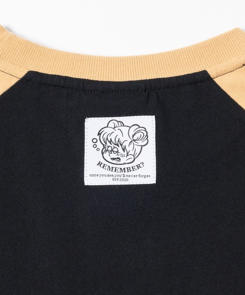 ラグラン様 SEQUENZE tシャツ 「sqnz（エスキュンズ）」sqnz logo raglan L