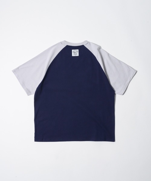 GTHラグラン big Tシャツ150k セール】Big Embroidery Raglan T-shirts / ビックエンブロイ