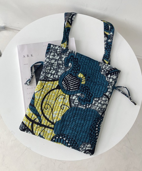 AS KNOW AS plus（アズノゥアズプラス）の「インドプリントキルト巾着バッグ（ショルダーバッグ・レディース・B/E/D/C/A/H/J/G/I/F・FREE）」の20枚目の写真