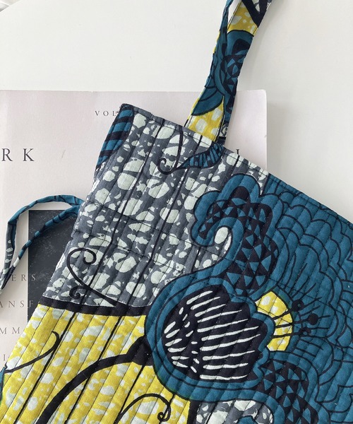 AS KNOW AS plus（アズノゥアズプラス）の「インドプリントキルト巾着バッグ（ショルダーバッグ・レディース・B/E/D/C/A/H/J/G/I/F・FREE）」の21枚目の写真