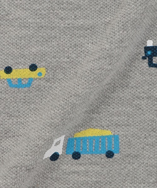 kladskap（クレードスコープ）の「車柄半袖ポロシャツ（ポロシャツ・キッズ・オフホワイト/トップグレー・90cm/100cm/110cm/120cm/130cm/80ｃｍ）」の9枚目の写真