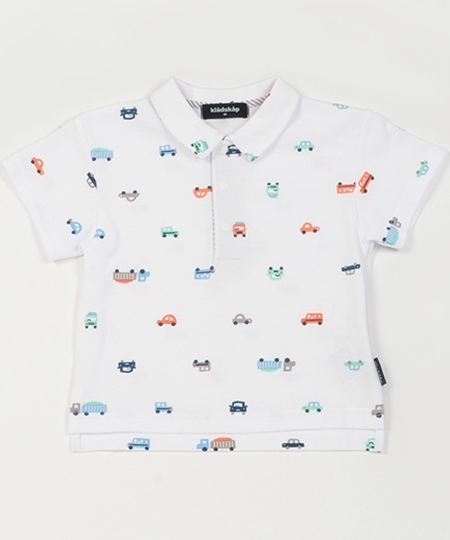 kladskap（クレードスコープ）の「車柄半袖ポロシャツ（ポロシャツ・キッズ・オフホワイト/トップグレー・90cm/100cm/110cm/120cm/130cm/80ｃｍ）」の11枚目の写真