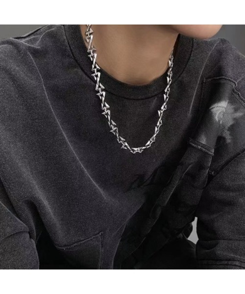 SILVER BULLET(シルバーバレット)の「『SBLTR』ユニセックス 多デザインネックレス(ネックレス・レディース・B/G/I/P/R/K/M/N/C/D/E/F/S/T/U/V/A/H/J/O/Q/L・FREE)」の19枚目の写真