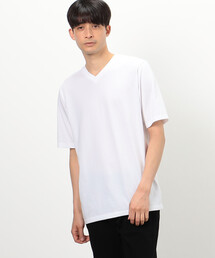 【接触冷感機能】 Feel-Cool VネックTシャツ