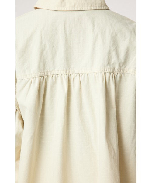 RODEO CROWNS WIDE BOWL（ロデオクラウンズワイドボウル）の「マルチWAY ミリタリーシャツ（シャツ/ブラウス・レディース・ライトピンク/カーキ/アイボリー・FREE）」の16枚目の写真