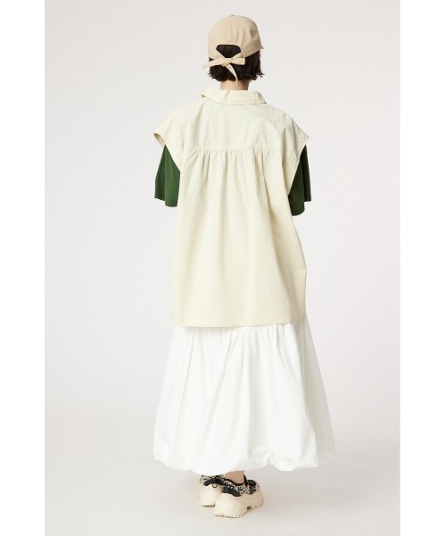 RODEO CROWNS WIDE BOWL（ロデオクラウンズワイドボウル）の「マルチWAY ミリタリーシャツ（シャツ/ブラウス・レディース・ライトピンク/カーキ/アイボリー・FREE）」の11枚目の写真