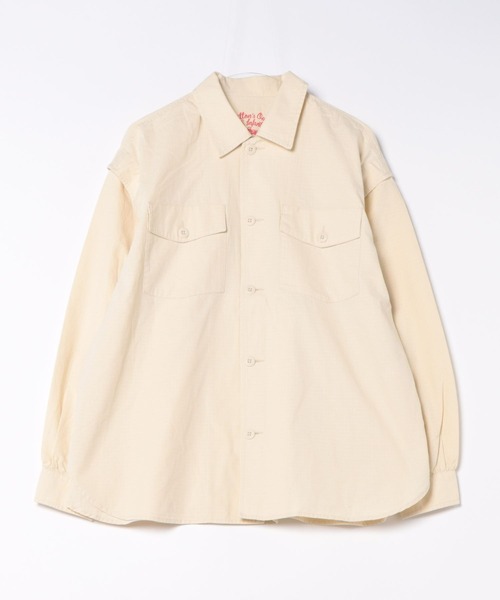 RODEO CROWNS WIDE BOWL（ロデオクラウンズワイドボウル）の「マルチWAY ミリタリーシャツ（シャツ/ブラウス・レディース・ライトピンク/カーキ/アイボリー・FREE）」の22枚目の写真