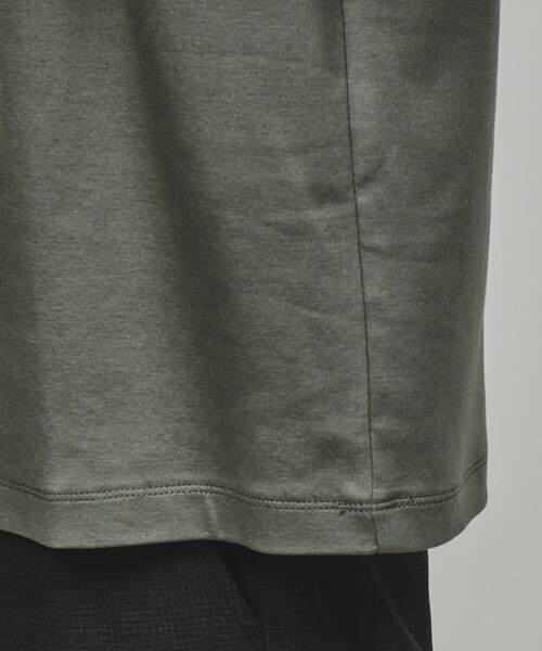 tk.TAKEO KIKUCHI（ティーケータケオキクチ）の「◆マーセライズドコットンTシャツ（Tシャツ/カットソー・メンズ・ブラック/チャコールグレー/ホワイト・03/02/01）」の10枚目の写真