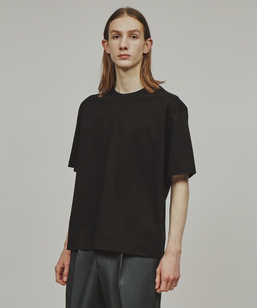 tk.TAKEO KIKUCHI（ティーケータケオキクチ）の「◆マーセライズドコットンTシャツ（Tシャツ/カットソー・メンズ・ブラック/チャコールグレー/ホワイト・03/02/01）」の14枚目の写真