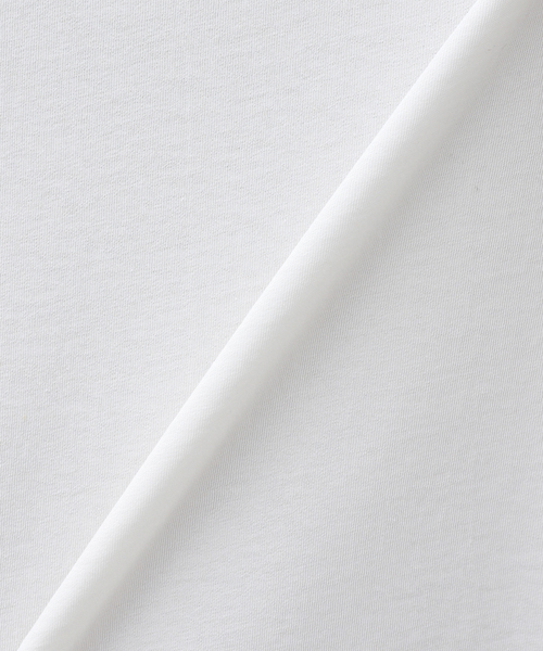 EDIFICE（エディフィス）の「【ATON / エイトン】FRESCA PLATE OVERSIZED T-SHIRT（Tシャツ/カットソー・メンズ・ネイビー/ホワイト・6/4/2）」の14枚目の写真