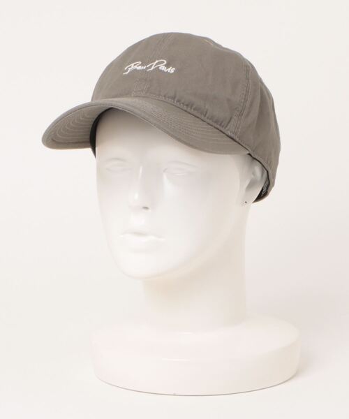 BEN DAVIS（ベンデイビス）の「【BEN DAVIS/ベンデイヴィス】WASHED CANVAS LONG BRIM CAP　UVカット（キャップ・メンズ・スミクロ/カーキ・FREE）」の2枚目の写真